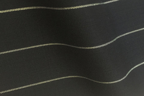 Midnight Navy With Blue Wide Pin Stripe