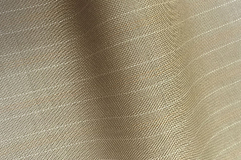 Beige Narrow Pin Stripe