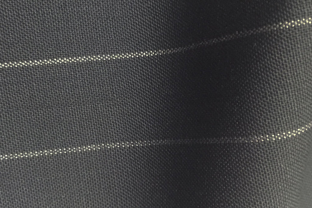 Midnight Navy Chalk Stripe