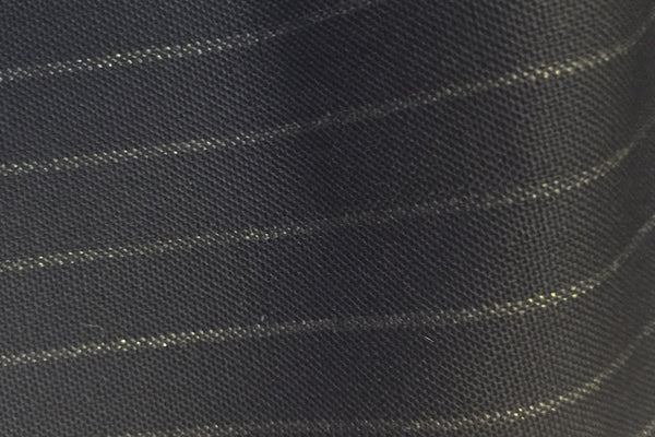 Charcoal Grey Narrow Chalk Stripe