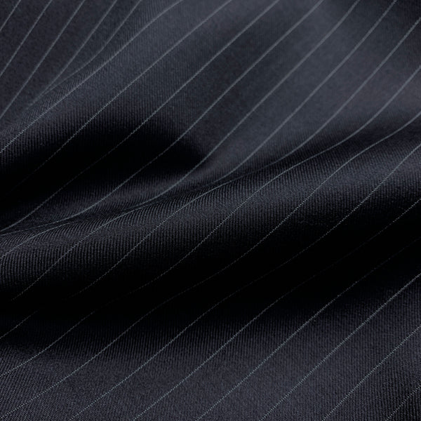 Navy Pin Stripe