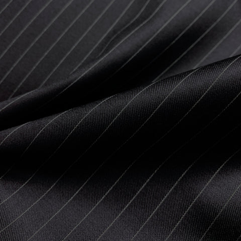 Navy With Silver Stripe