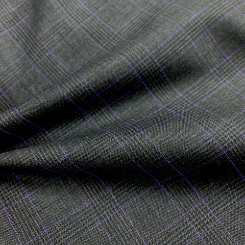 Navy With Silver Stripe