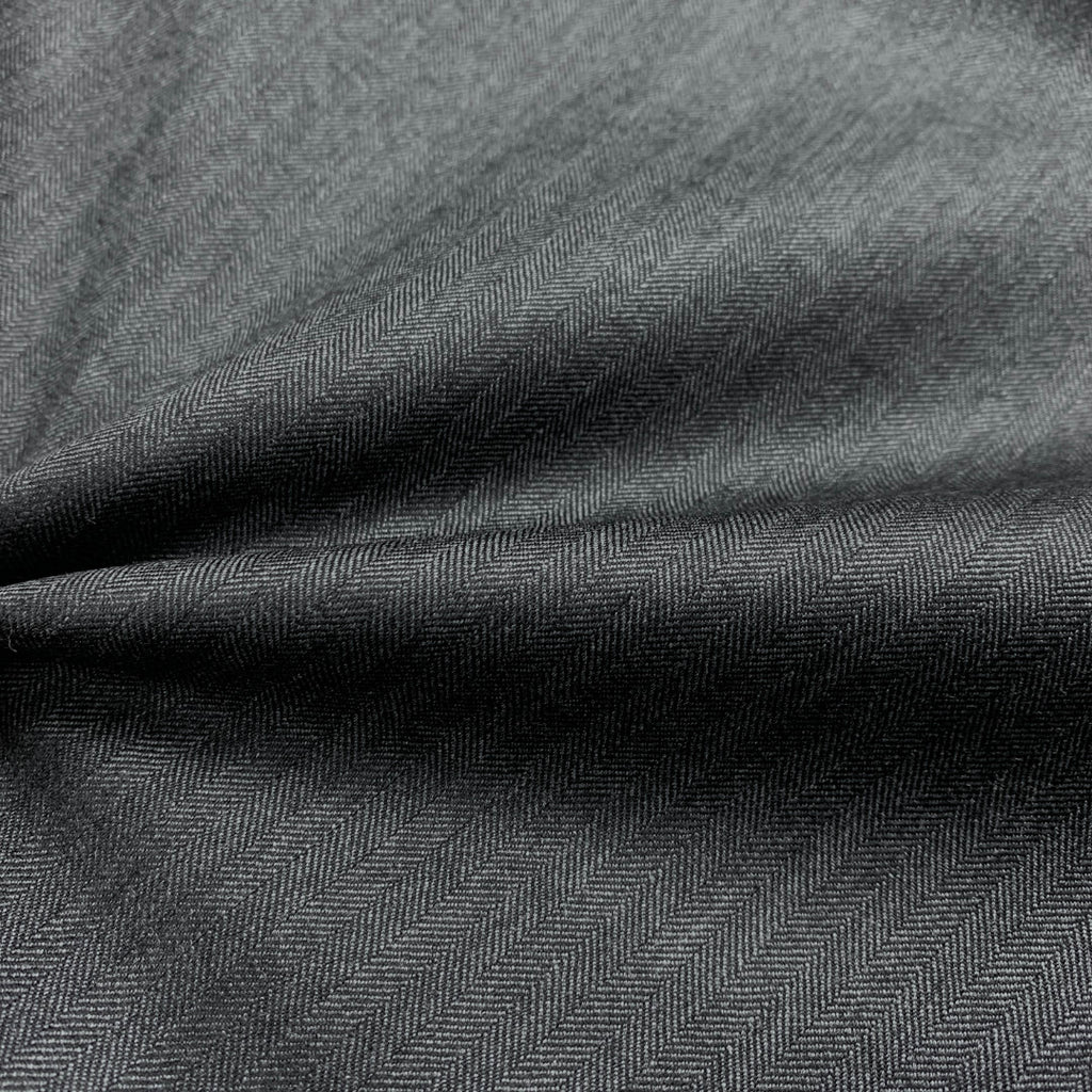 Medium Grey Herringbone