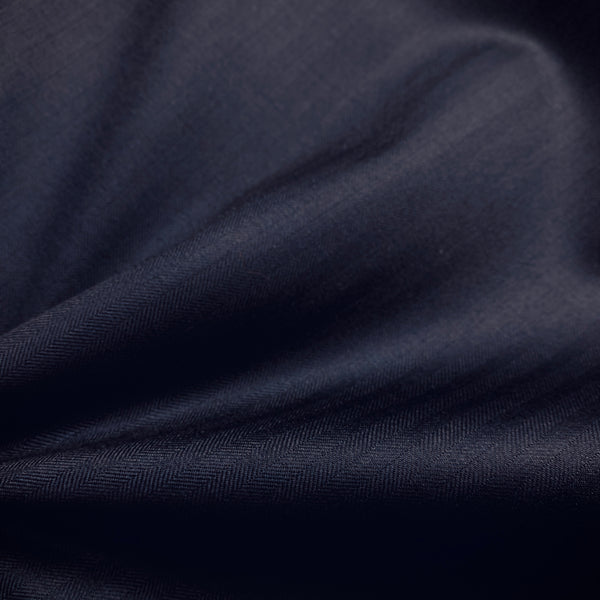 Midnight Navy Herringbone