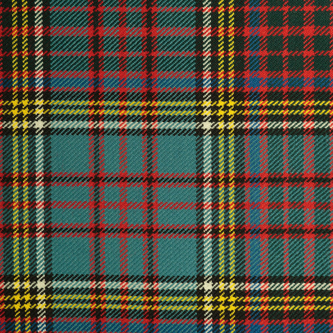 Braveheart Caledonian Tartan Check 100% Wool