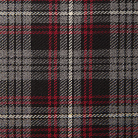 Auld Lang Sang Grey (G) Alba Tartan Check 100% Wool