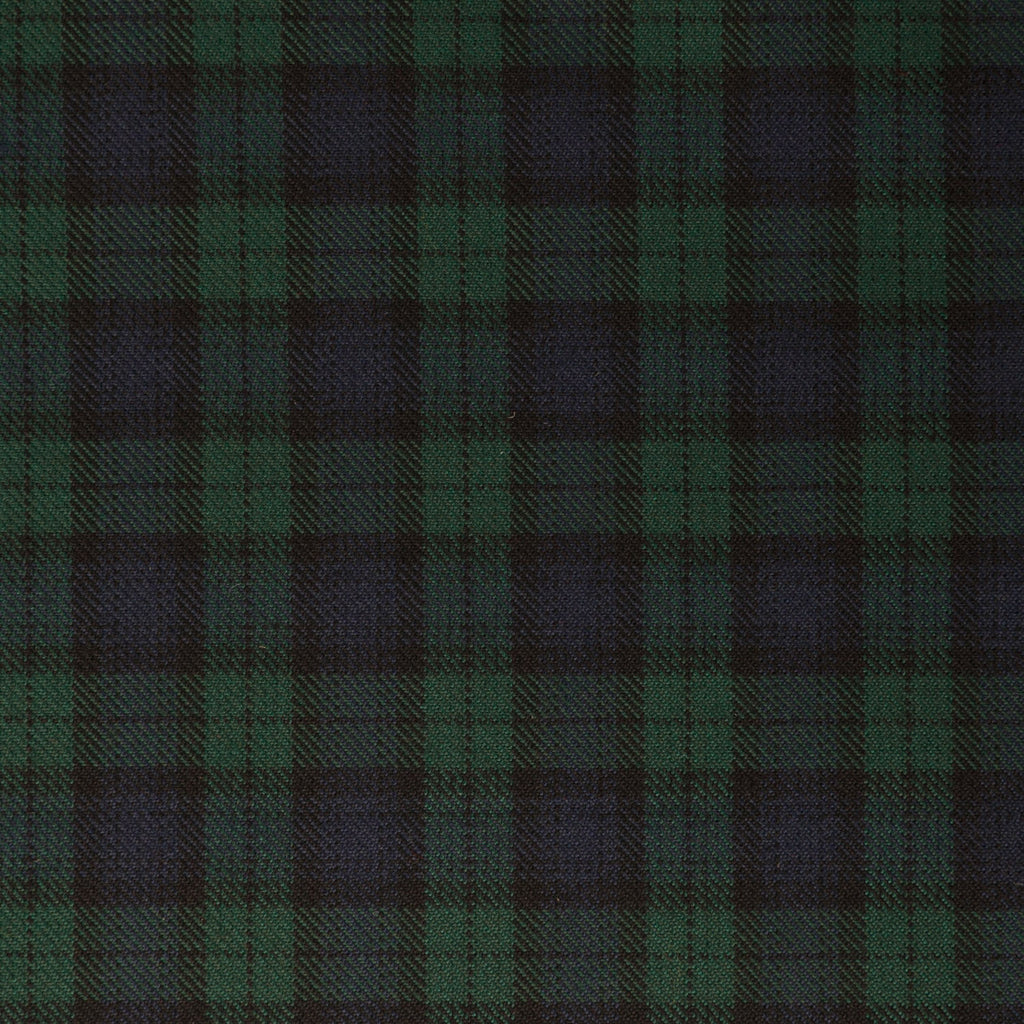 Black Watch Tharthan Tartan Check 65% Poly 35% Visc