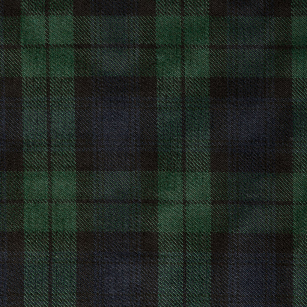 Black Watch Medium Tharthan Tartan Check 65% Poly 35% Visc