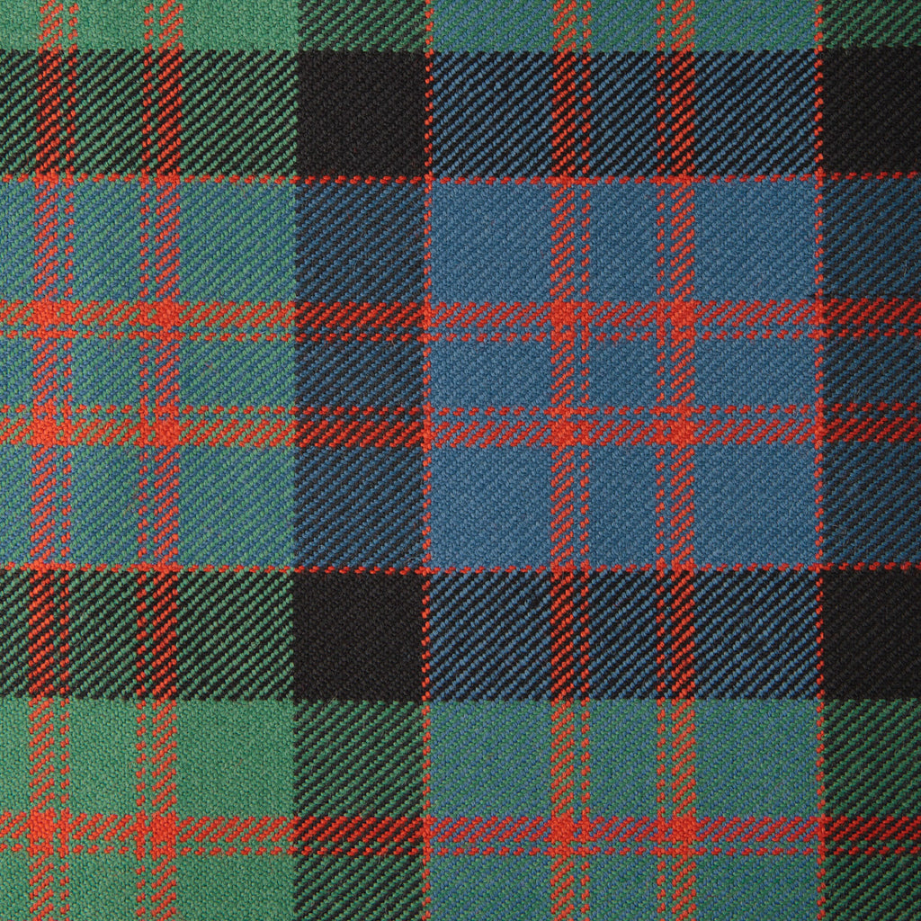 Clan Macdonald Caledonian Tartan Check 100% Wool