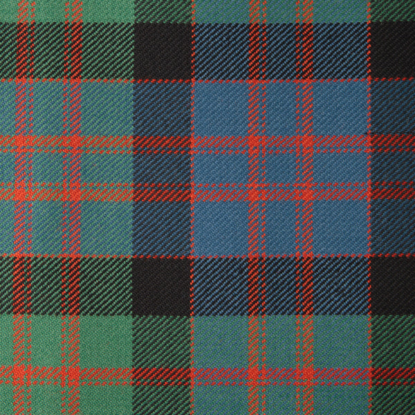 Clan Macdonald Caledonian Tartan Check 100% Wool