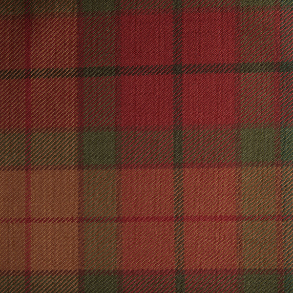 Cullins Of Skye Caledonian Tartan Check 100% Wool
