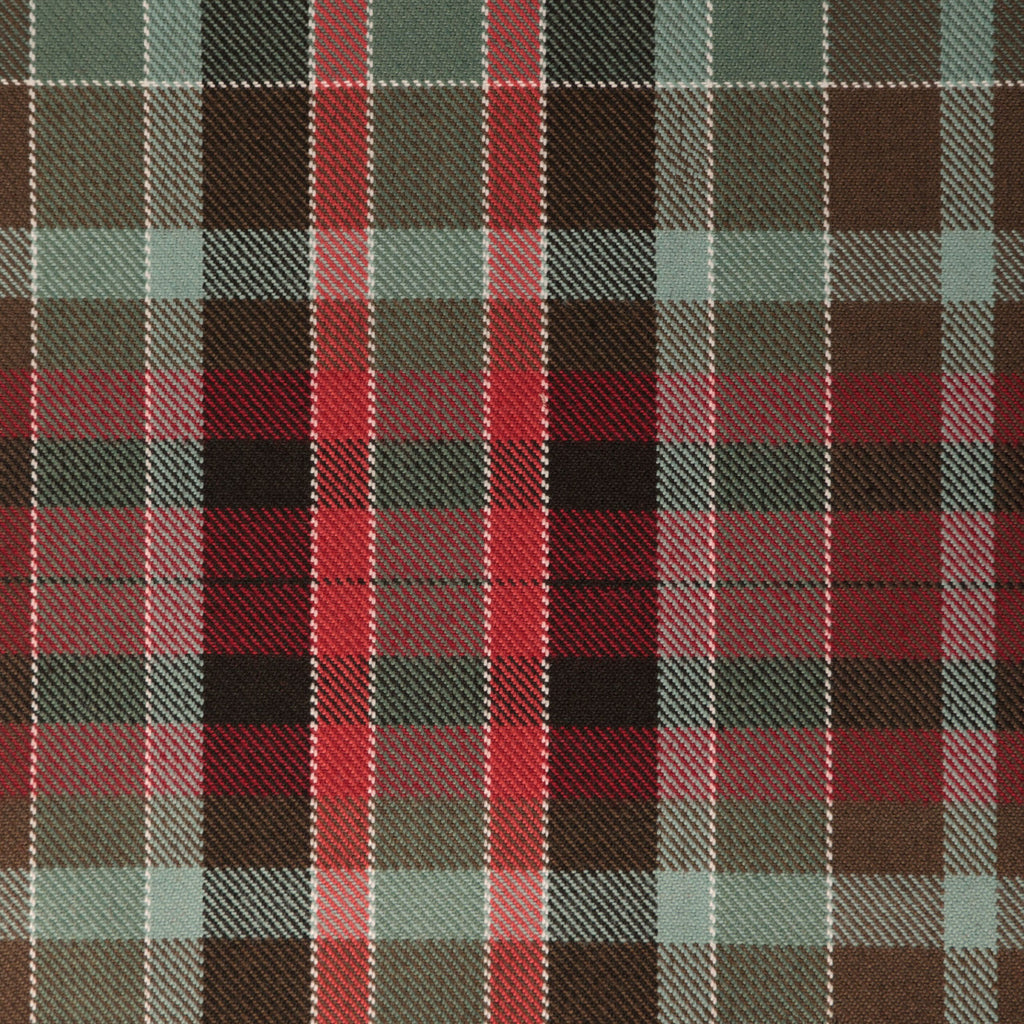 Gordon Red Tharthan Tartan Check 65% Poly 35% Visc