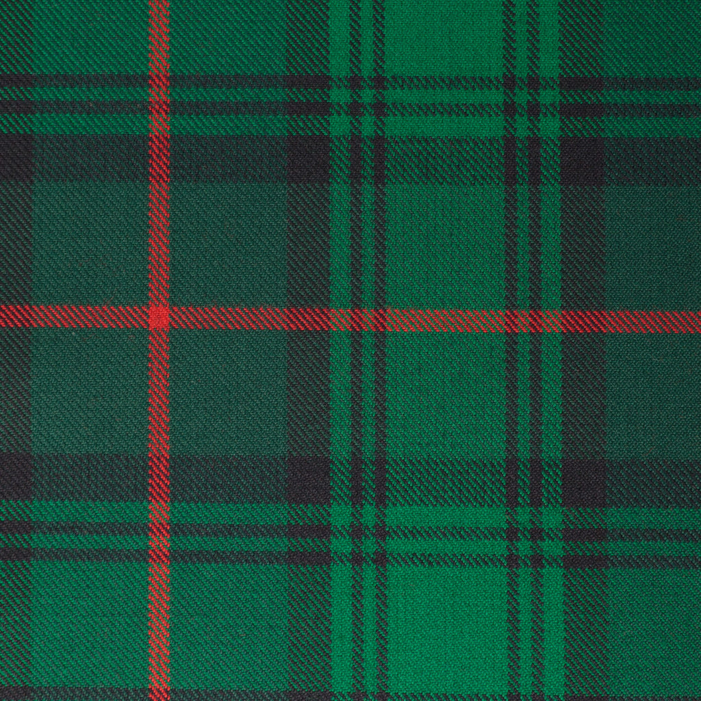 Green Red Tharthan Tartan Check 65% Poly 35% Visc