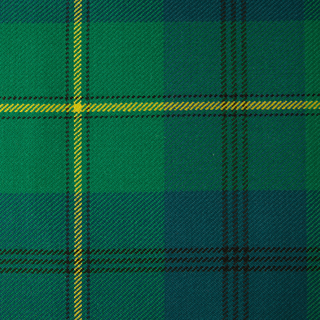 Johnston Caledonian Tartan Check 100% Wool