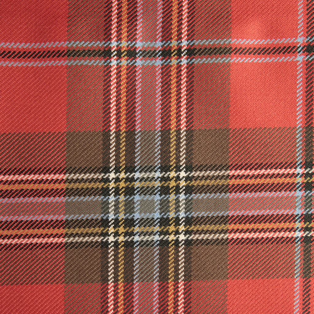 Maclean Of Duart Medium Caledonian Tartan Check 100% Wool
