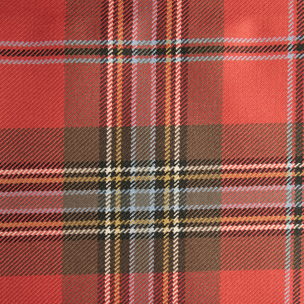 Maclean Of Duart Medium Caledonian Tartan Check 100% Wool