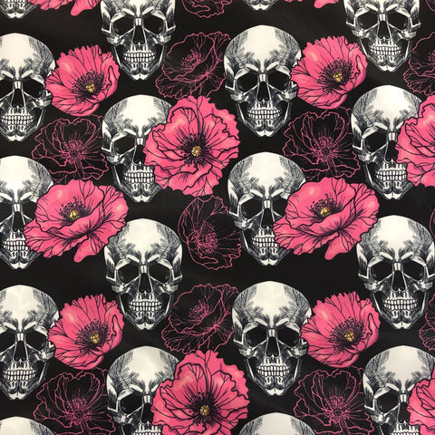 Pink Skull Lining