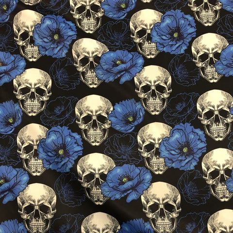 Blue Skull Lining