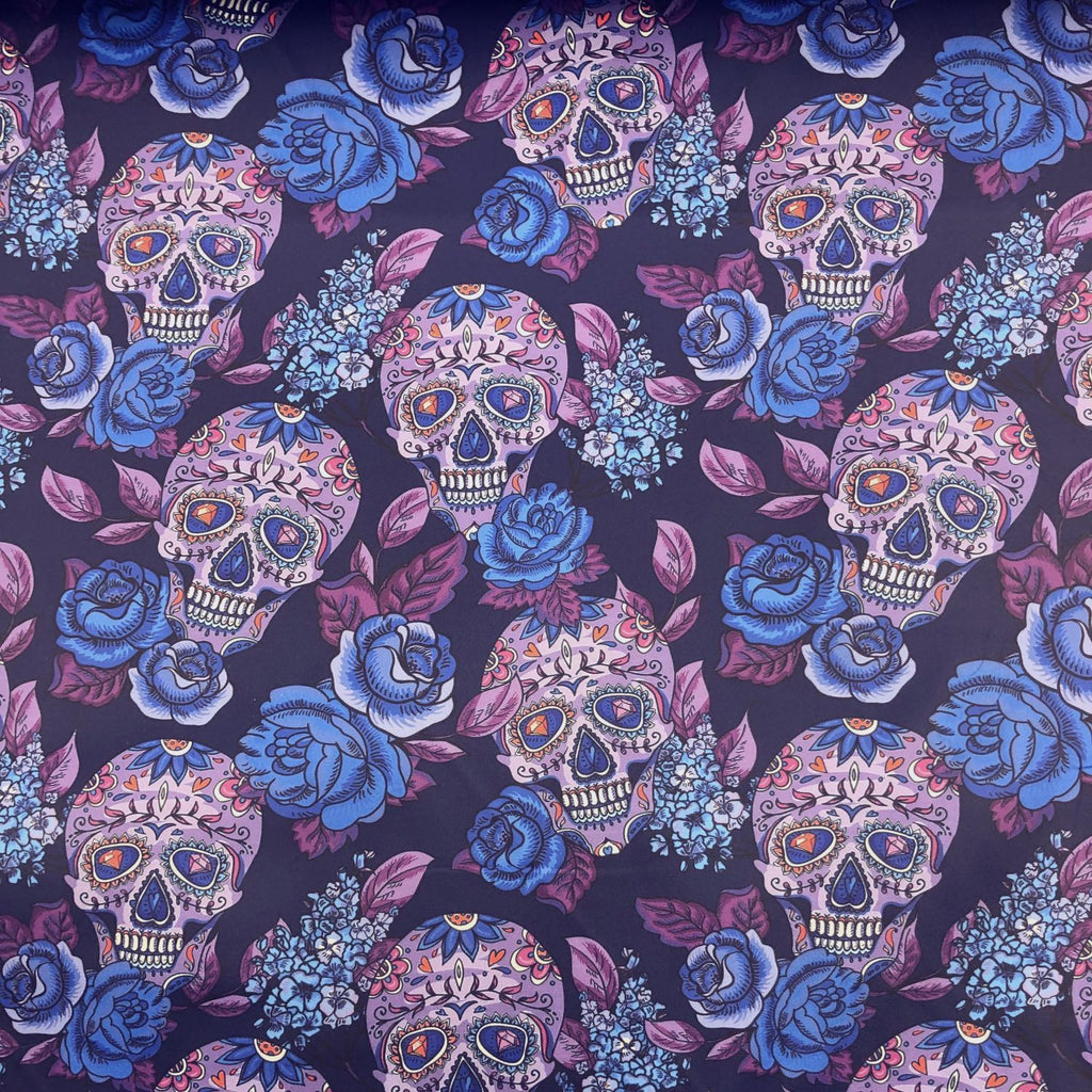 Purple Skull Lining