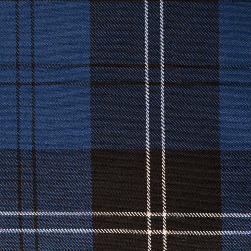 Ramsay Blue Tharthan Tartan Check 65% Poly 35% Visc