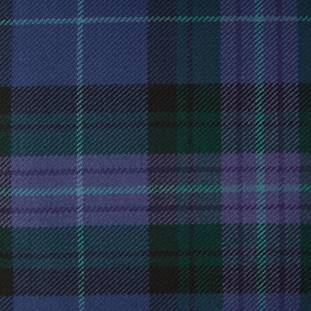 Spirit Of Alva Caledonian Tartan Check 100% Wool