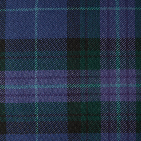 Spirit Of Alva Caledonian Tartan Check 100% Wool