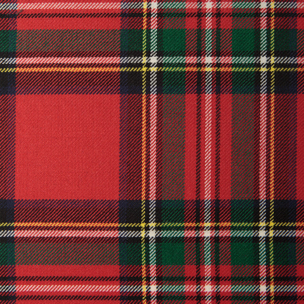 Stewart Royal (B) Alba Tartan Check 100% Wool