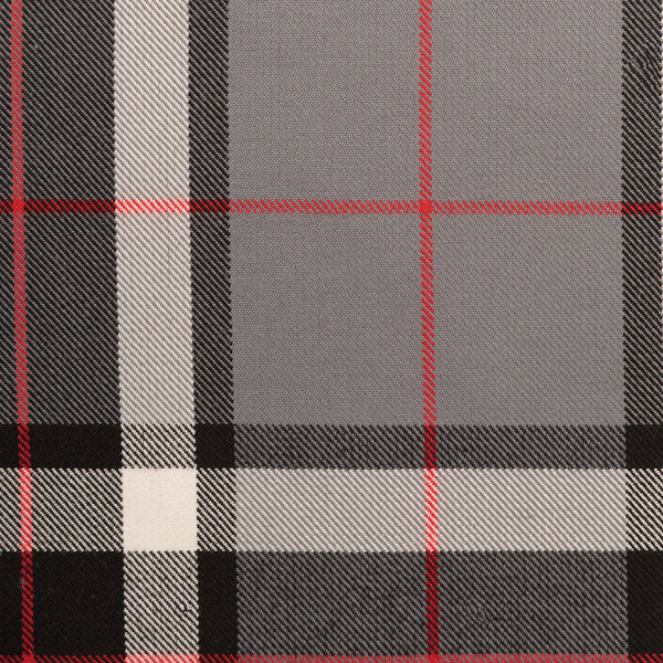 Thomson Grey Tharthan Tartan Check 65% Poly 35% Visc