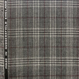 Grey With Light Grey/Black/Red Check Quartz Vol 2. VV Finish