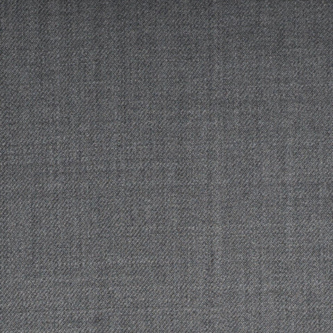 Medium Grey Plain Twill Onyx Super 100's Luxury Jacketing And Suiting's