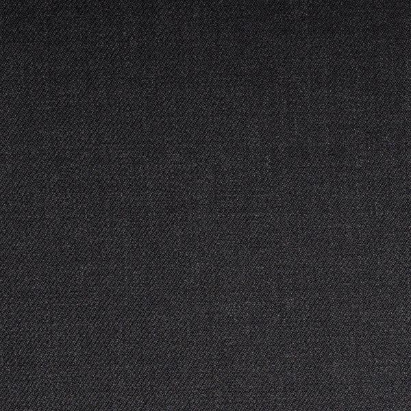 Dark Grey Plain Twill Quartz Super 100's Suiting