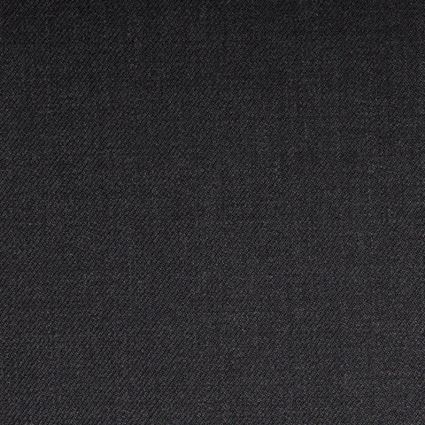 Dark Grey Plain Twill Quartz Super 100's Suiting