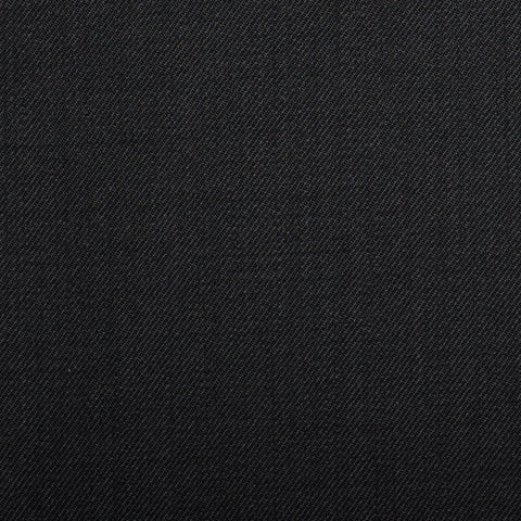 Black Plain Twill Onyx Super 100's Luxury Jacketing And Suiting's
