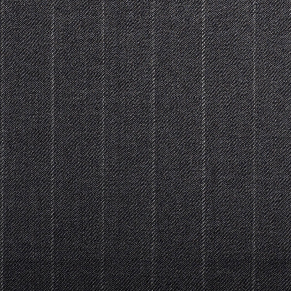 Grey Chalkstripe Quartz Super 100's Suiting