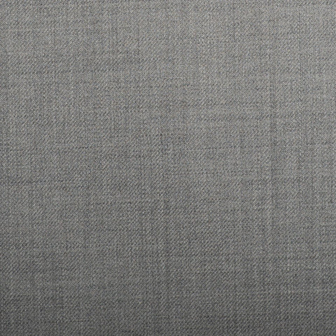 Light Grey Plain Twill Crystal Super 130's Suiting