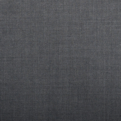 Medium Grey Plain Twill Crystal Super 130's Suiting