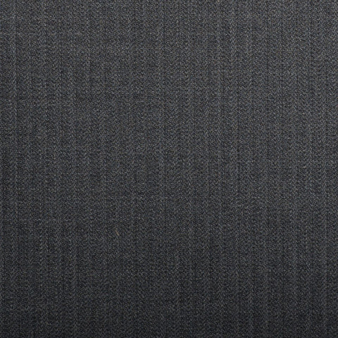 Medium Grey Shadow Stripe Crystal Super 130's Suiting