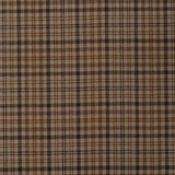 Light/Medium Brown With Orange Check Onyx Super 100's Luxury Jacketing And Suiting's