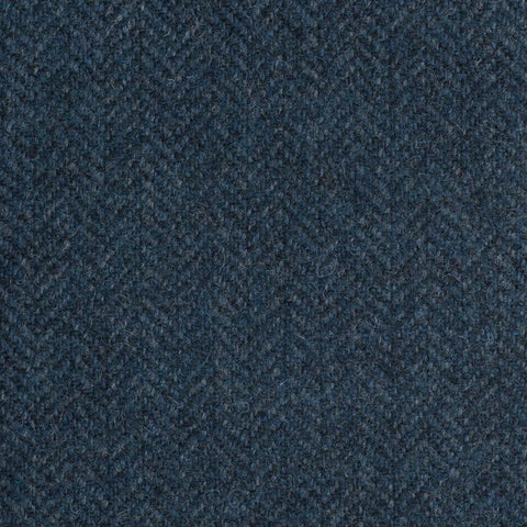 Plain Black Tweed Wool Fabric