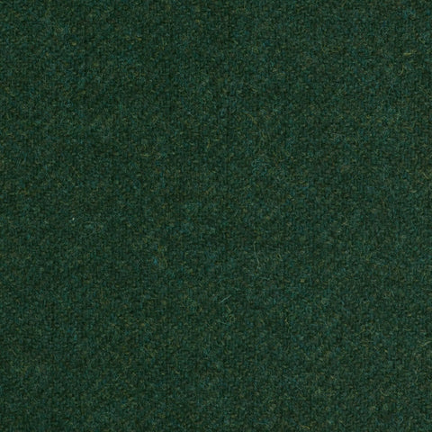 Dark Green Subdued Herringbone Coral Tweed All Wool