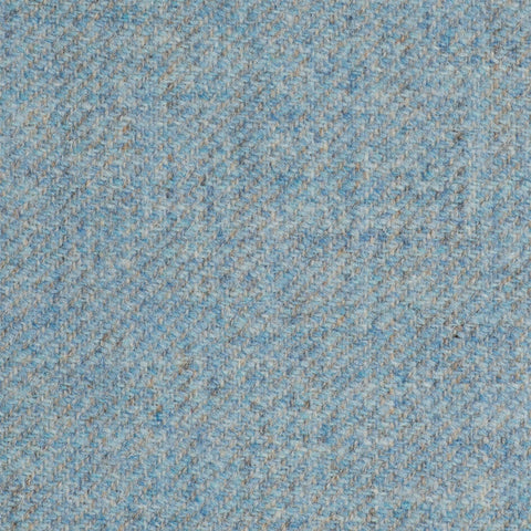 Baby Blue Twill Coral Tweed All Wool