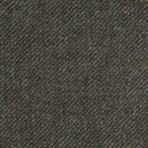 Olive Green Twill Coral Tweed All Wool