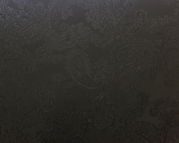 Black Paisley Lining 50% Viscose 50% Acetate