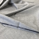 Light Grey Plain Flannel Suiting Jacketing