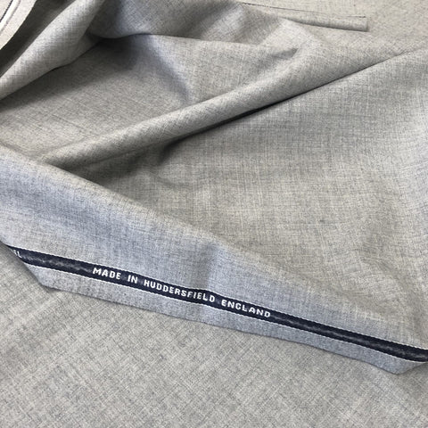Light Grey Plain Flannel Suiting Jacketing