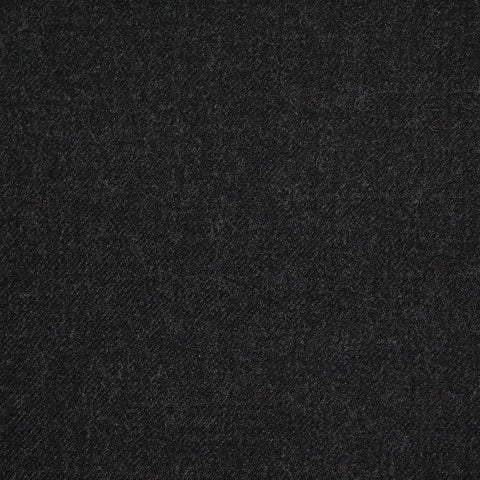Dark Grey Twill Super 110's Flannel Suiting