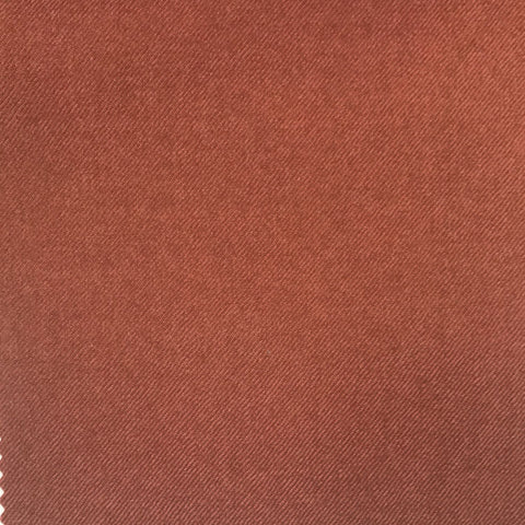 Brick Red Plain Twill Flannel Suiting