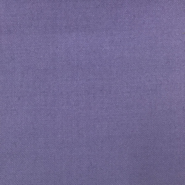 Purple Plain Twill Flannel Suiting