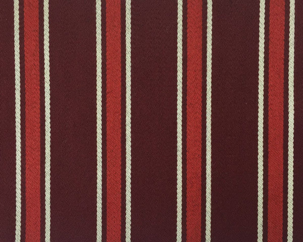 Maroon, Red And White Blazer/Boating Stripe 1 3/4'' Repeat Jacketing